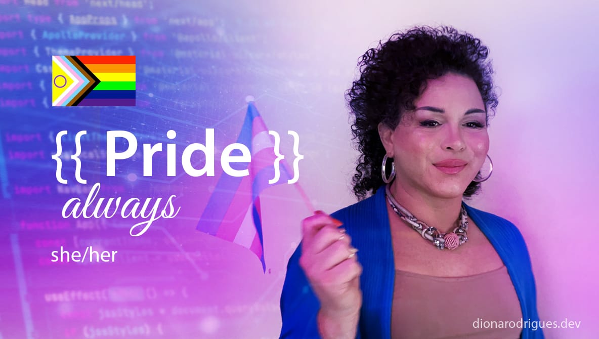 I am proud to be a transgender IT developer