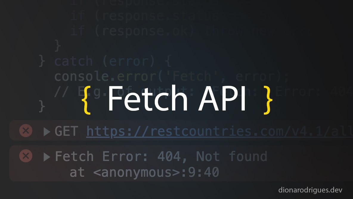 Fetch API, do you really know how to handle errors?